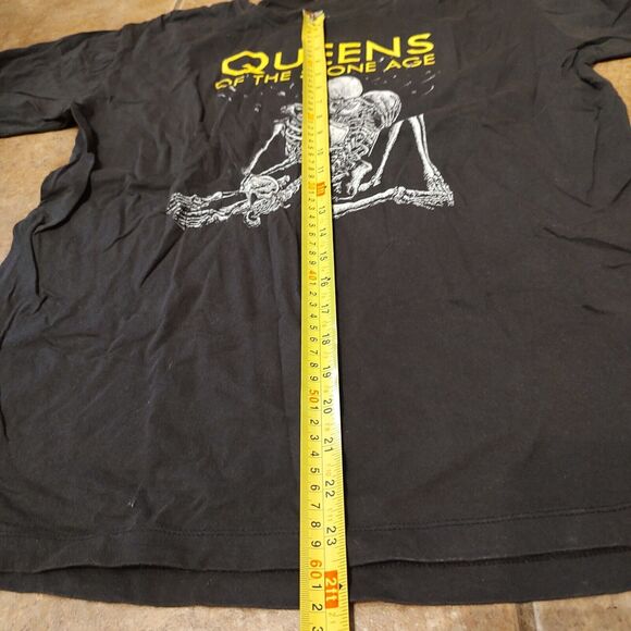 Queens Of The Stone Age Tour Unisex T-Shirt Black Short Sleeve Size Large - Picture 5 of 10